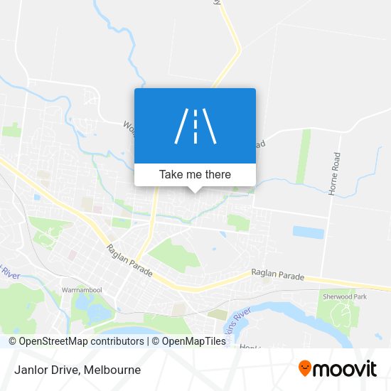 Janlor Drive map