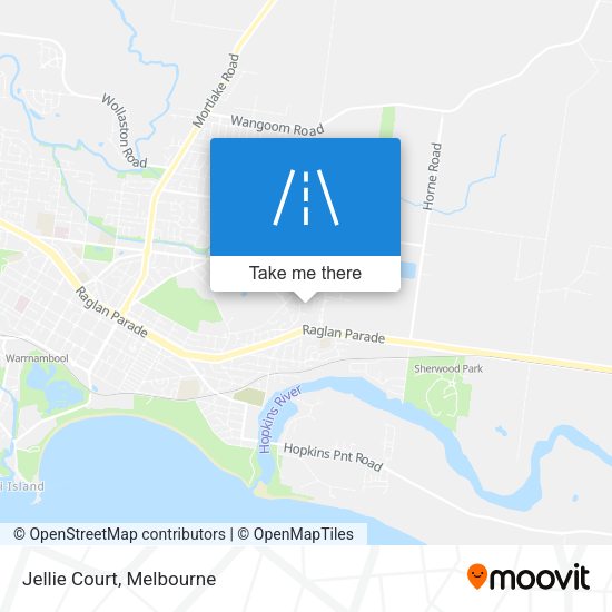 Jellie Court map