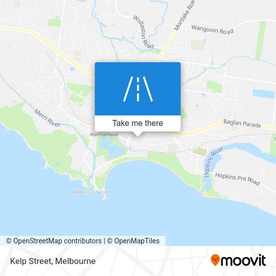 Kelp Street map