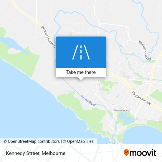 Kennedy Street map