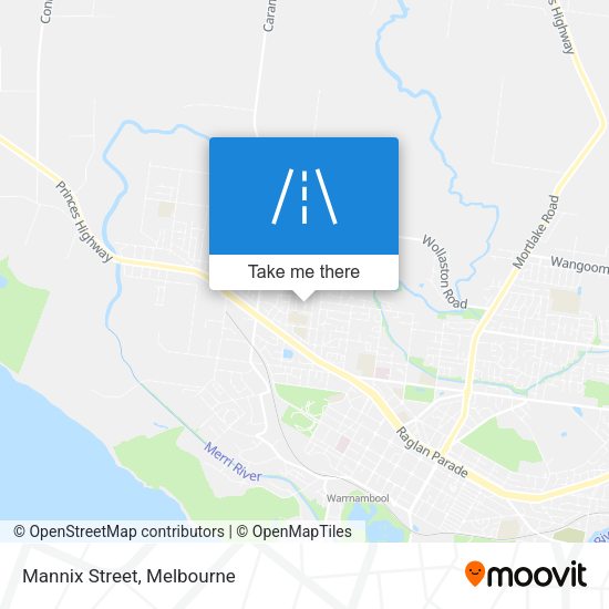 Mannix Street map