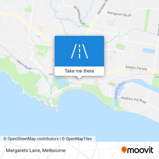 Margarets Lane map