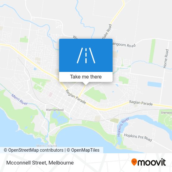 Mcconnell Street map