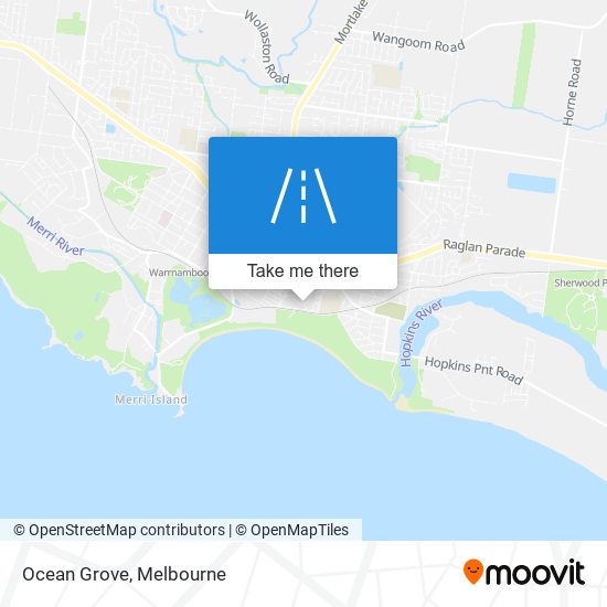 Ocean Grove map