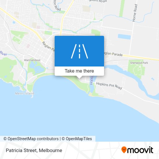 Patricia Street map