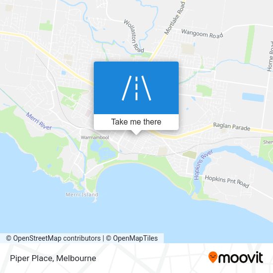Piper Place map
