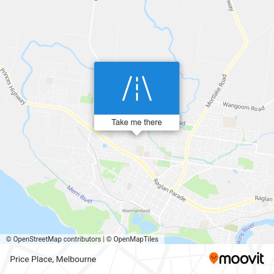 Price Place map