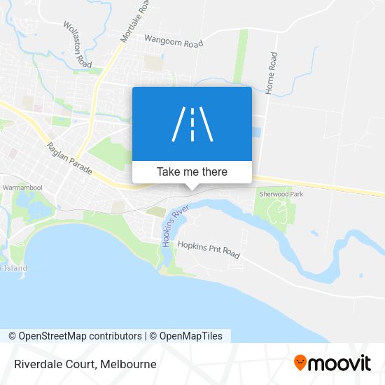 Riverdale Court map