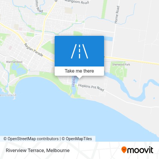 Riverview Terrace map