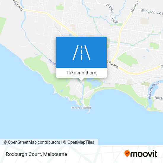 Roxburgh Court map