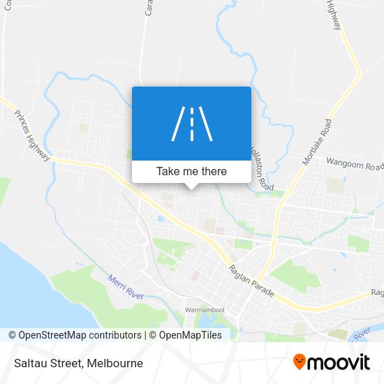 Saltau Street map