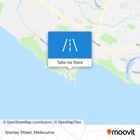 Stanley Street map