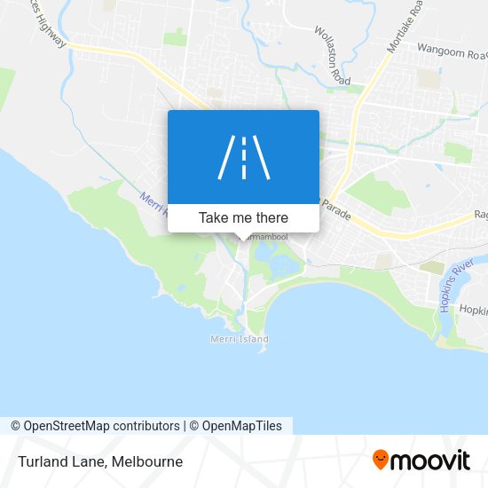 Turland Lane map