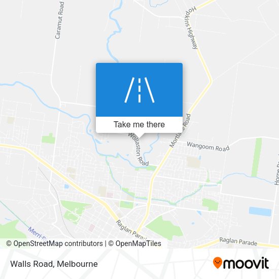 Walls Road map