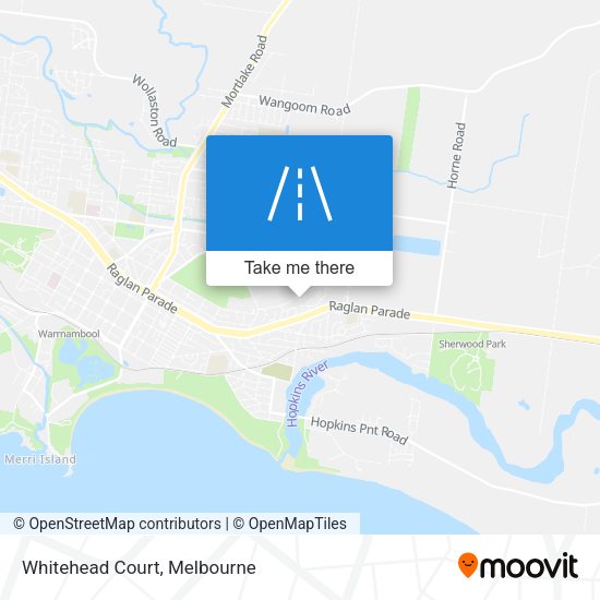 Whitehead Court map