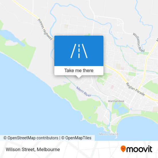 Wilson Street map