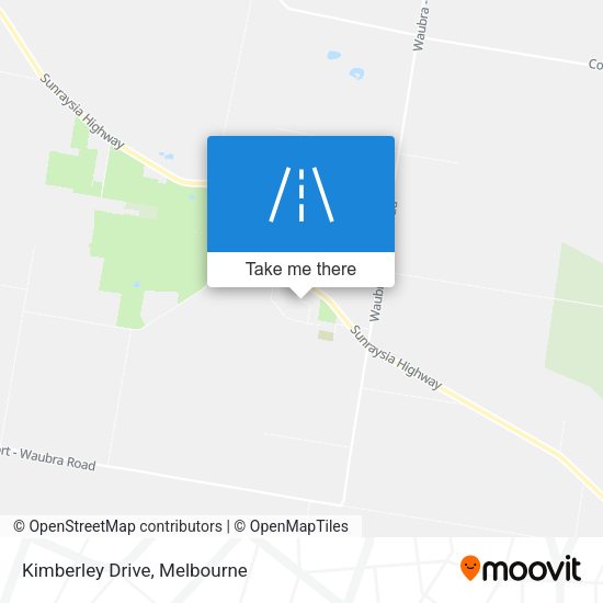 Kimberley Drive map
