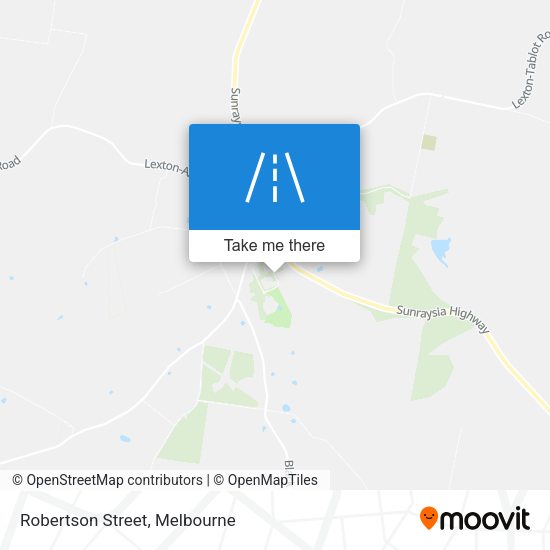 Robertson Street map