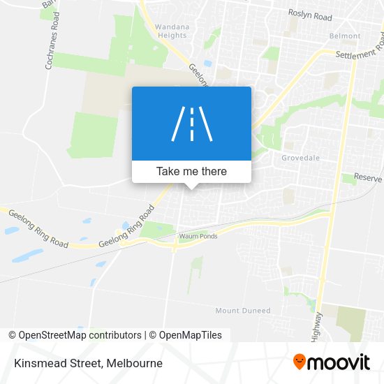 Kinsmead Street map
