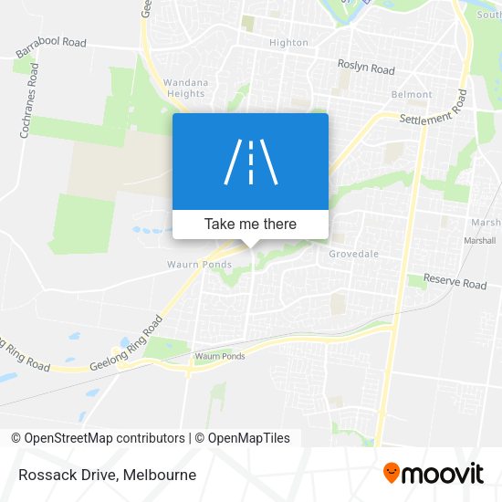 Rossack Drive map