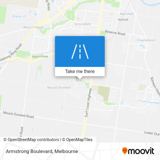 Armstrong Boulevard map