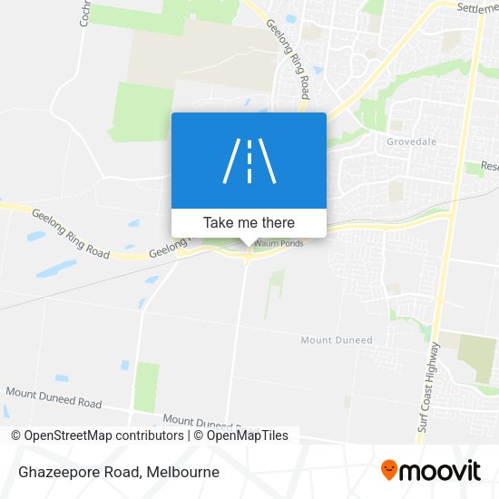 Ghazeepore Road map