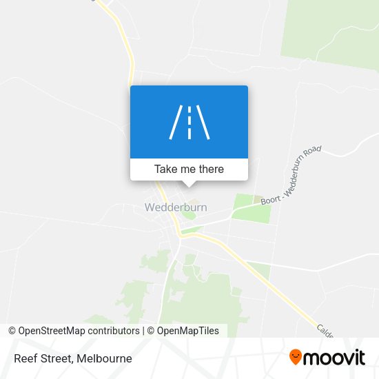 Reef Street map