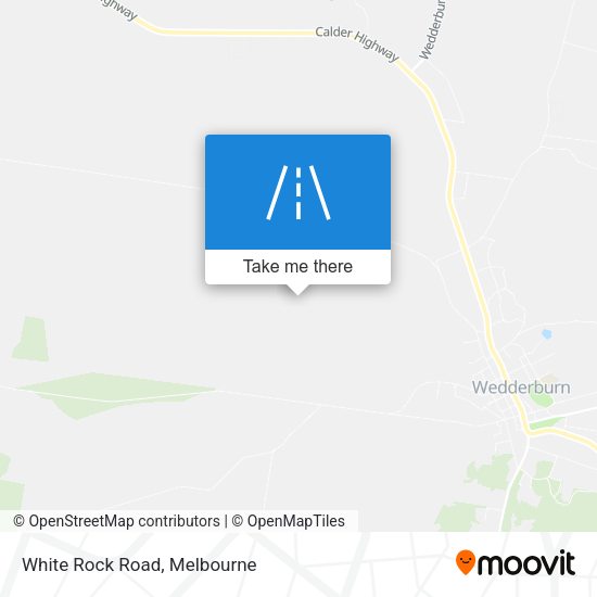 White Rock Road map