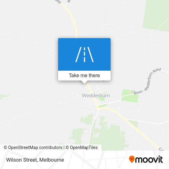 Wilson Street map