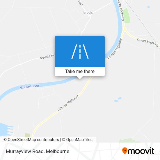 Murrayview Road map