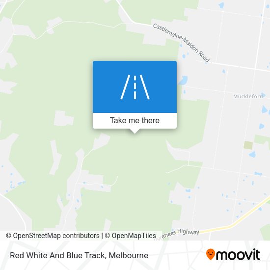 Red White And Blue Track map