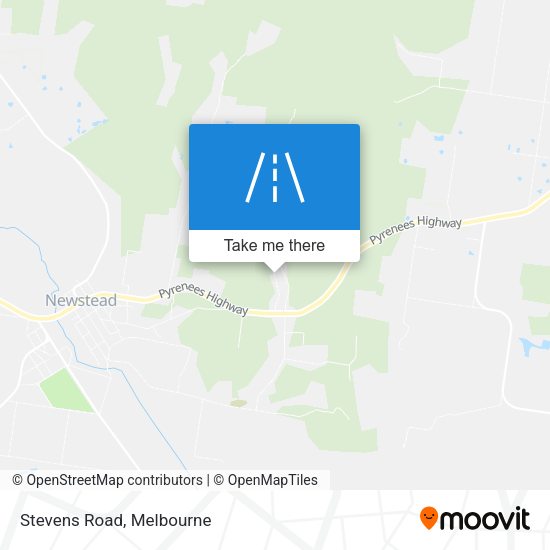 Stevens Road map