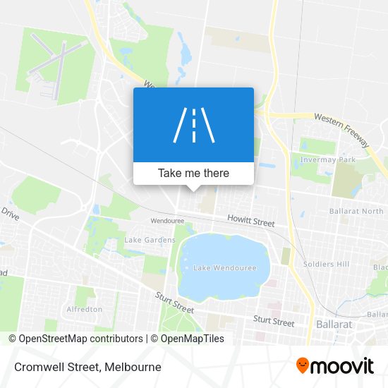 Cromwell Street map