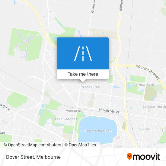 Dover Street map