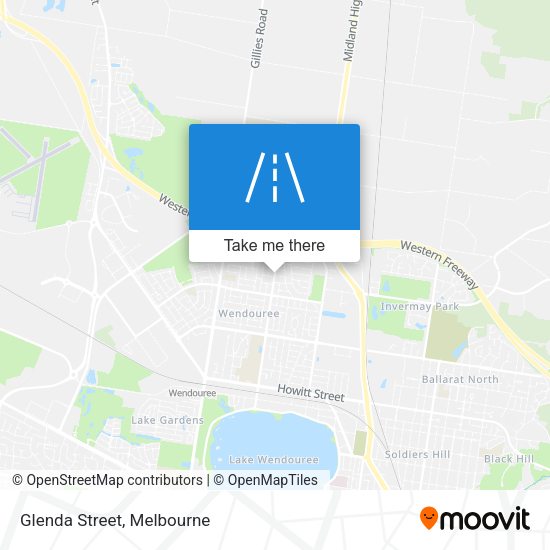 Glenda Street map