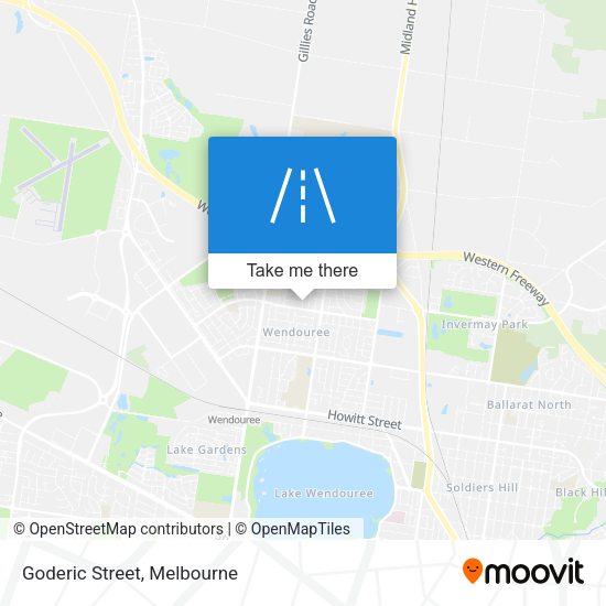 Goderic Street map
