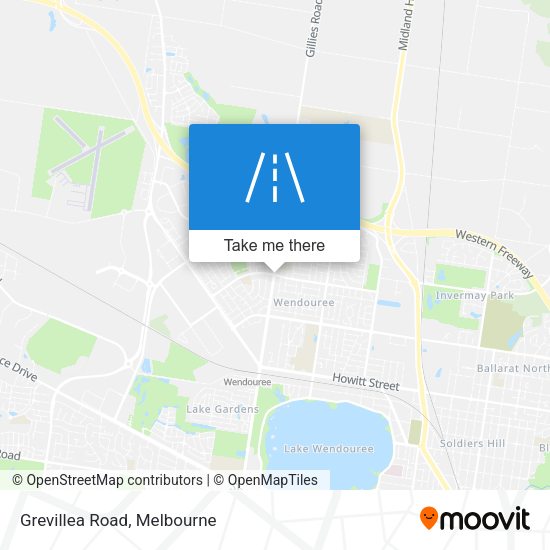 Grevillea Road map