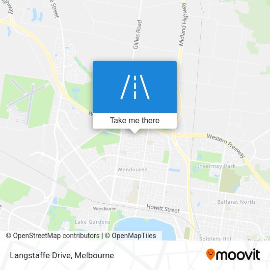 Langstaffe Drive map