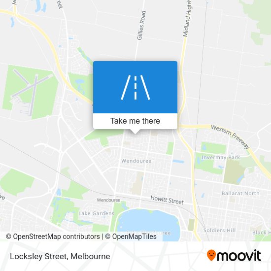 Locksley Street map