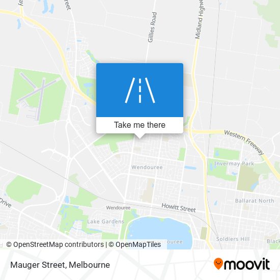 Mauger Street map