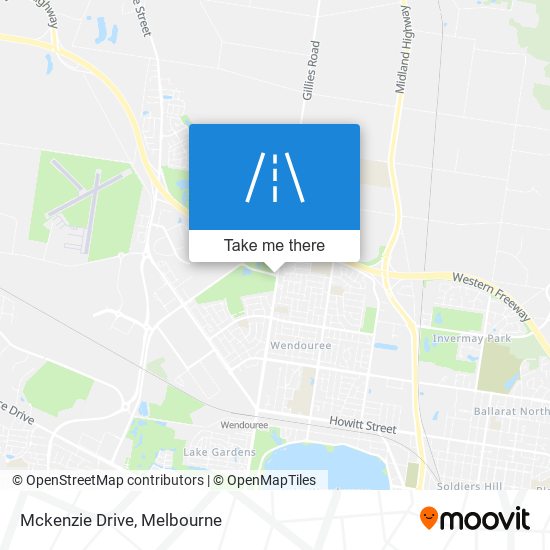 Mckenzie Drive map