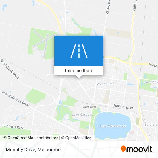 Mcnulty Drive map