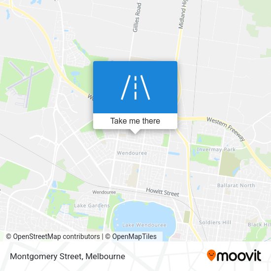 Montgomery Street map