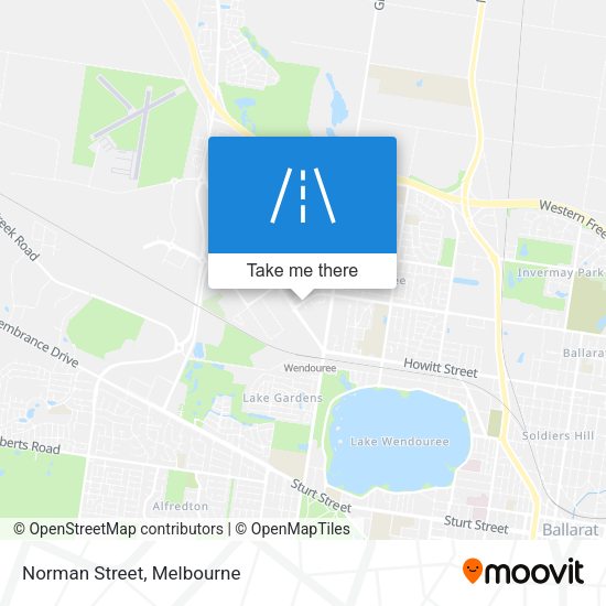 Norman Street map