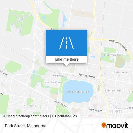 Park Street map