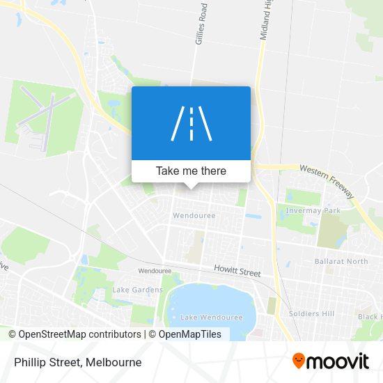 Phillip Street map