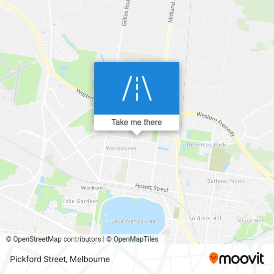 Pickford Street map