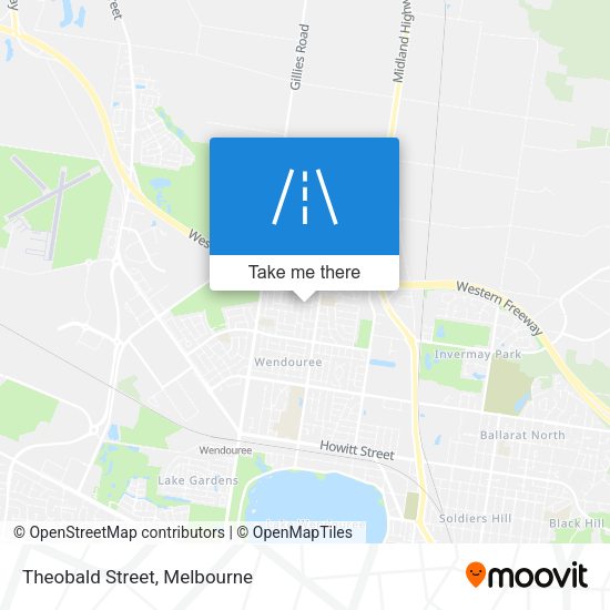 Theobald Street map