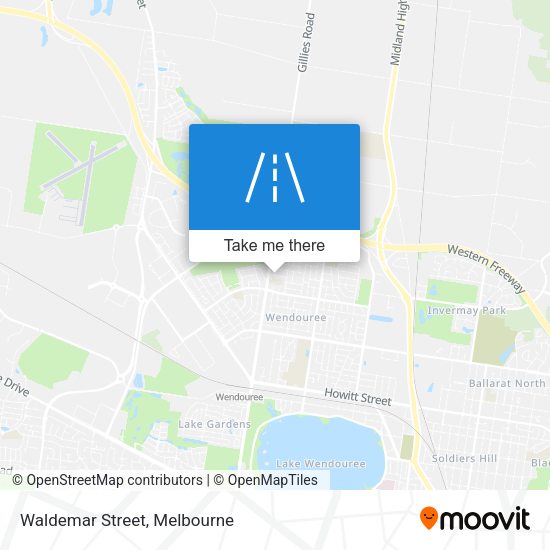 Waldemar Street map