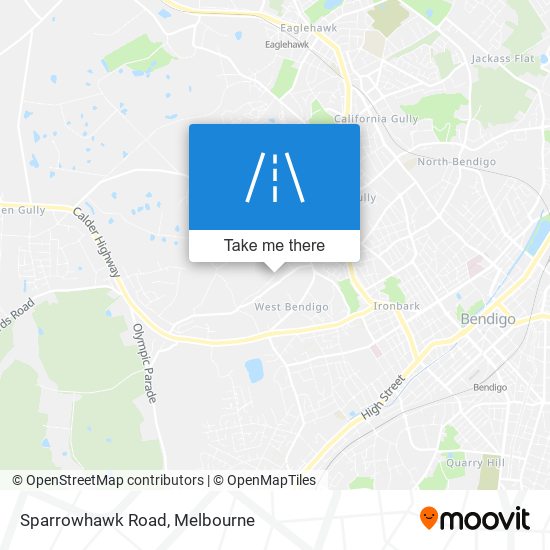 Sparrowhawk Road map